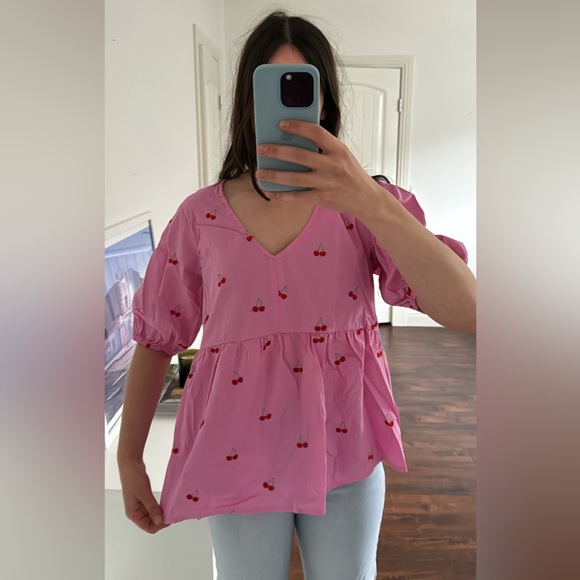 Pink Cherry Shirt - Picture 1 of 5
